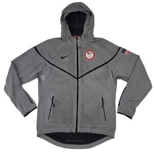 Nike 2012 Olympic Team USA 3M Windrunnner Medal Stand Jacket Sz L